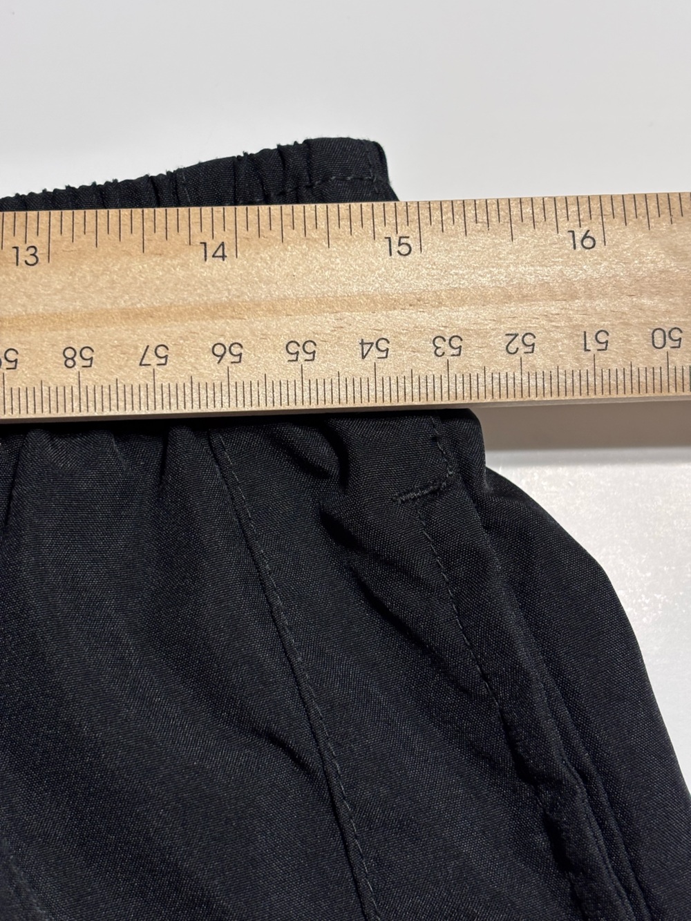Nike Black Athletic Shorts with Swoosh - Picture 6 of 7